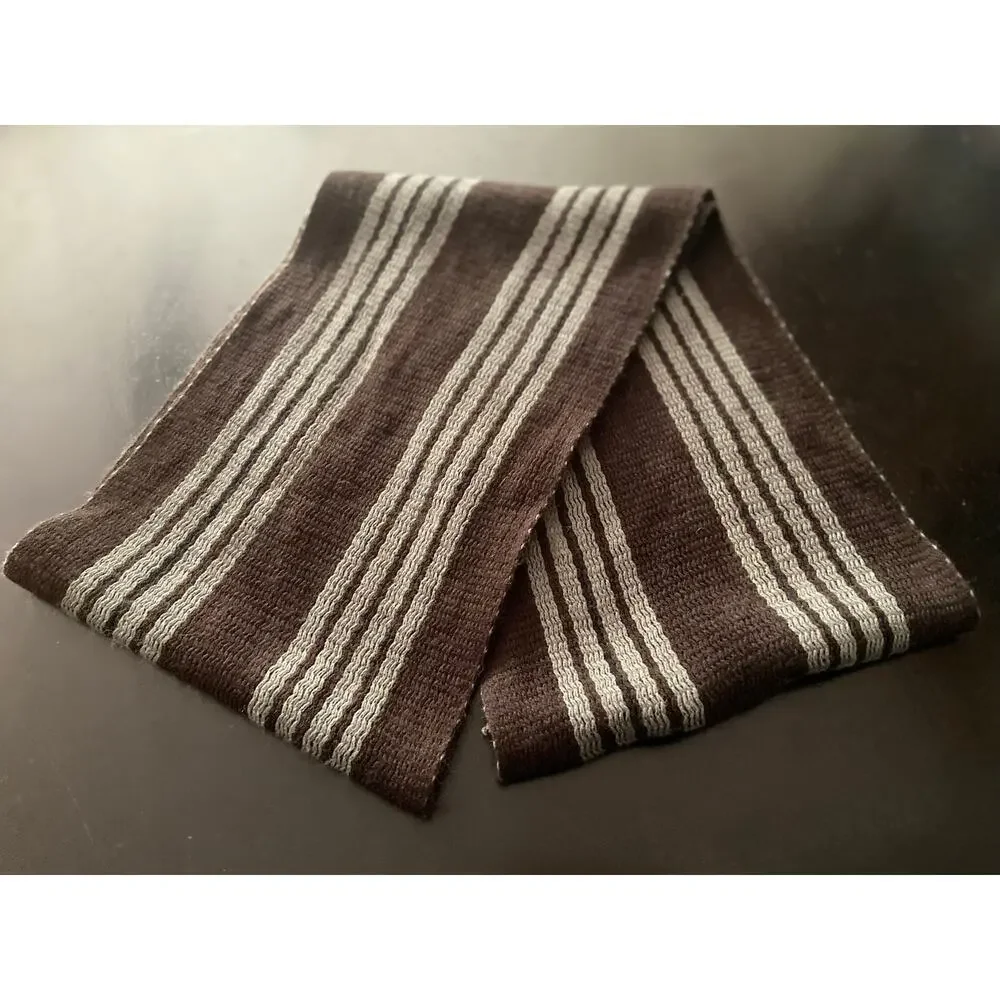 CARNIVAL Brown/Blue Infinity Scarf sz OS
